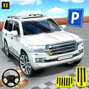 Prado Car Parking game: Free police car games 3D