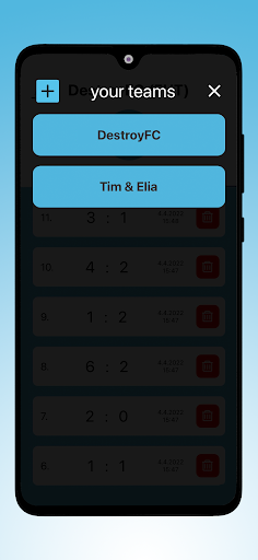 mySoccer-Stats Screen 2