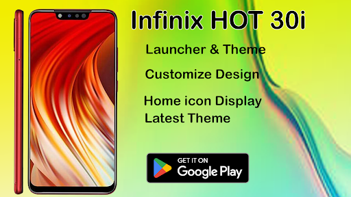 Launcher INFINIX HOT 30i Theme Screen 2