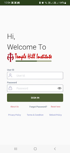 Temple Hill Institute Screen 3