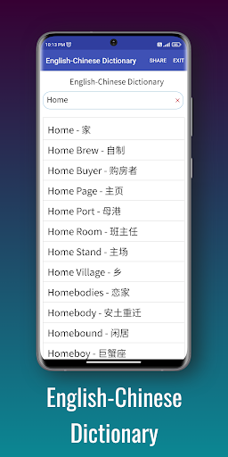 English to Chinese Translator Screen 2