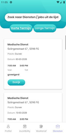 Care4 Group App Screen 3