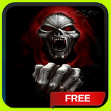 Evil Vampire Skull Live Wallpaper Theme Background icon