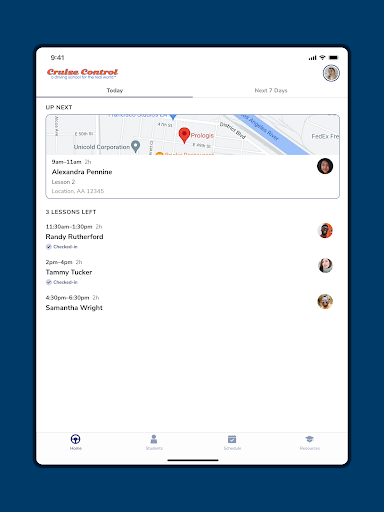 Cruise Control Instructor Screen 2