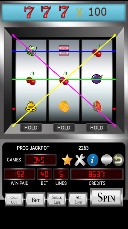 Slot Machine - Multi BetLine - 2.6.9 - (Android)