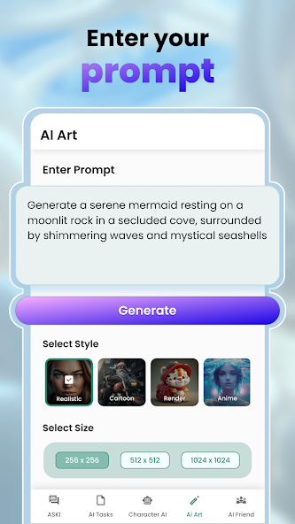 ASKI-AI ART Generator 1.3.0 APK + Mod (Unlocked / Premium) for Android