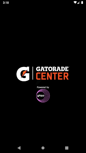 Android application Gatorade Center screenshort
