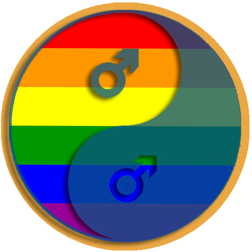 Gay Chat Dating, Singles love logo