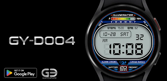 GYD004: Digital watchface