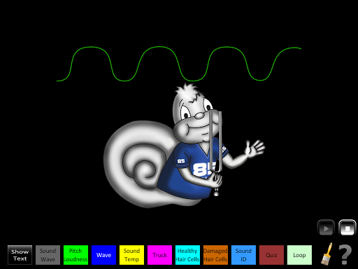 Android application Hearing Sound screenshort