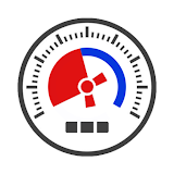 0-100 km/h acceleration meter icon