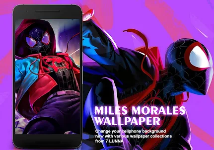 Miles Morales Spider Wallpaper
