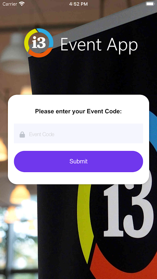 Android application [i3] Event App screenshot