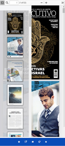 Android application GV-executivo screenshort