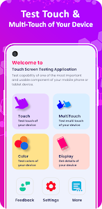 Touchscreen-Test - Multi-Touch
