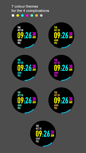 Glownimation Watch Face Screen 2