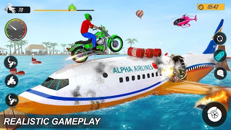 Bike Stunts Race Bike Games 3D