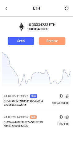 Gknot Wallet Screen 3