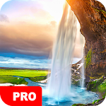Cover Image of डाउनलोड Waterfall Wallpapers PRO  APK