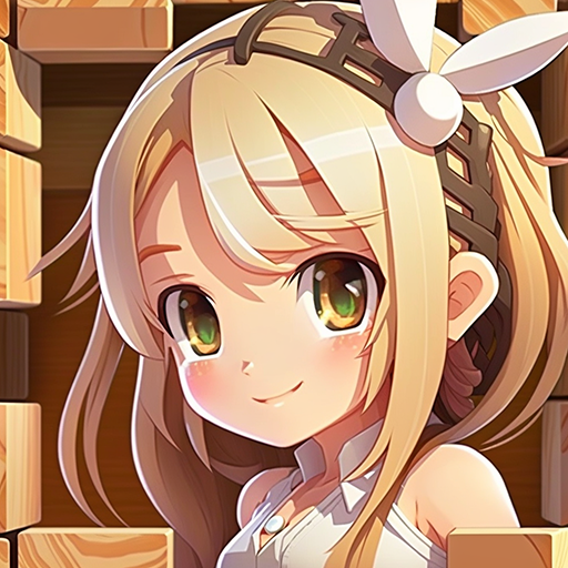 Stream Garden Wooden Puzzle logo