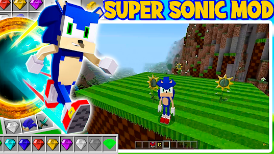 Súper Sonic Mod Minecraft