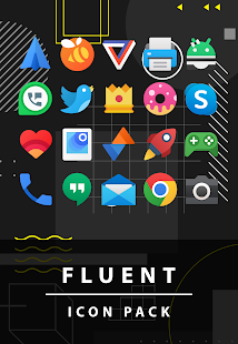 Fluent Icon Pack v1.8 APK Patched