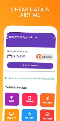 iTech: Cheap Data & Airtime Screen 3