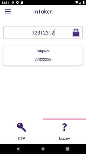 BKS mToken Hrvatska Screen 3