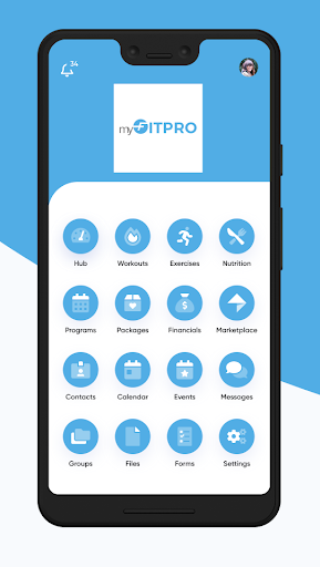 Android application myFITPRO screenshort