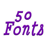 Cover Image of Herunterladen Schriftarten für FlipFont 50 #5  APK
