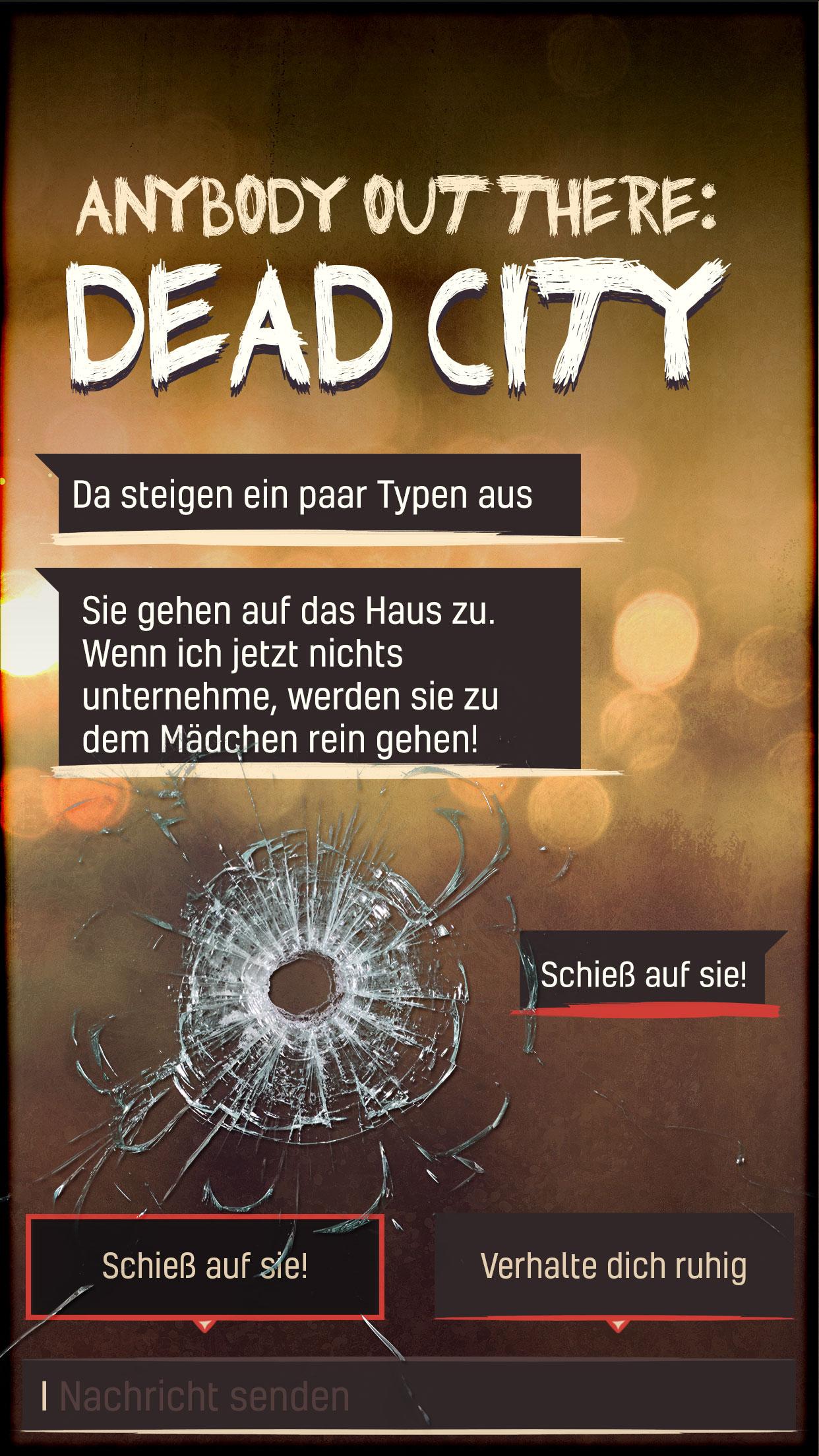 Android application DEAD CITY - Choose Your Story screenshort