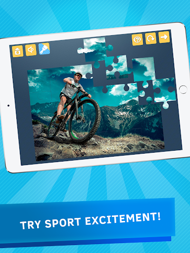 Android application Sport Puzzles: quicker, bigger screenshort
