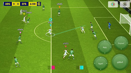 تحميل بيس 2025 موبايل مهكرة eFootball للاندرويد 3
