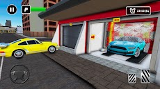サービスステーション駐車場：ガソリンスタンドの運転のおすすめ画像4