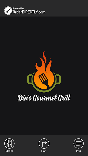 Android application Din's Gourmet Grill screenshort
