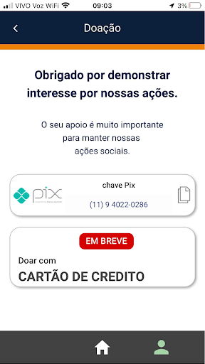 Casa caridade Vó Maria Conga