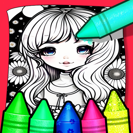 Cute Kawaii Coloring Pages