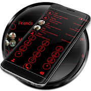 Top 49 Personalization Apps Like Dialer Circle Black Red Theme - Best Alternatives