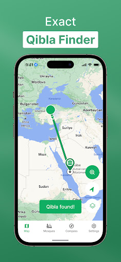 Qibla Compass Direction Finder Screenshot 1 - AppWisp.com