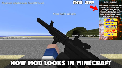 Warfare Mod in Minecraft PE