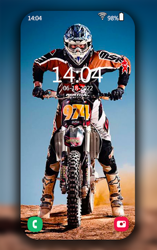 Android application Motorcycle wallpaper screenshort