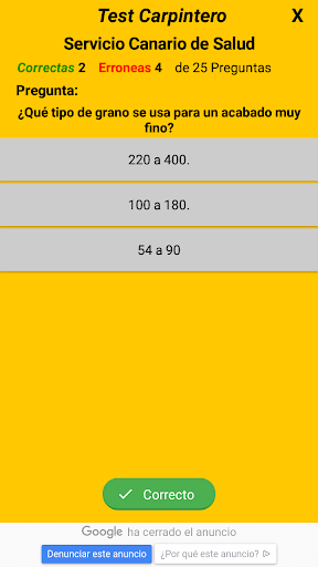 Test Carpintero III Screen 2