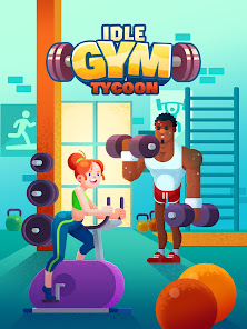 Captura de Pantalla 7 Idle Fitness Gym Tycoon - Work android
