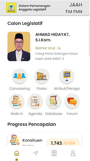 Android application Jabar Berkah screenshort