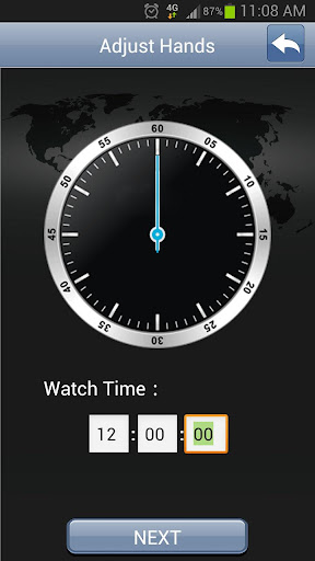 Time Calibrator Screen 3