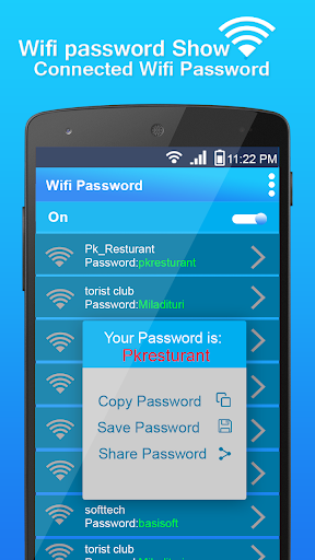 Wifi Password key Show Screen 3