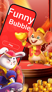 Funny Bubble Rabbit