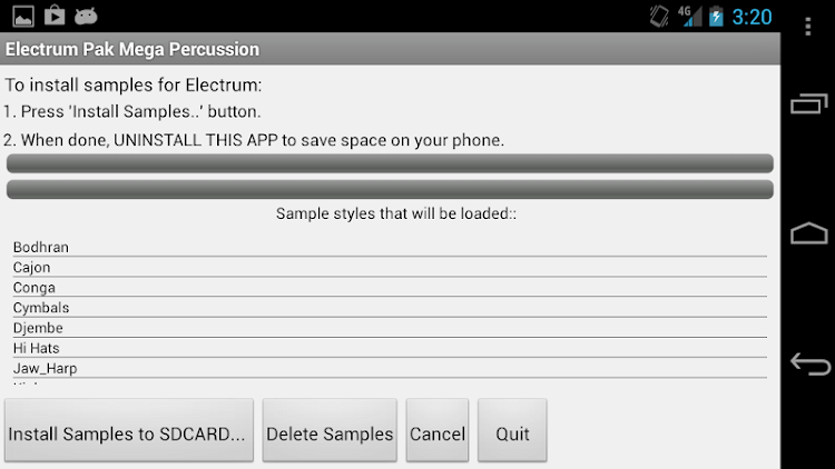 Electrum Pak Mega Percussion - 1.0.0 - (Android)