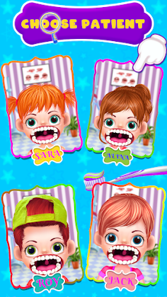 School Kids Teeth Dentist game - Screenshot 2