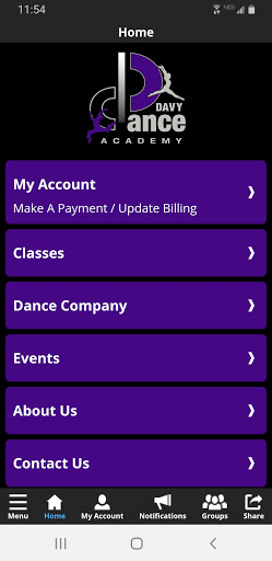 Davy Dance Academy Screenshot 1 - AppWisp.com